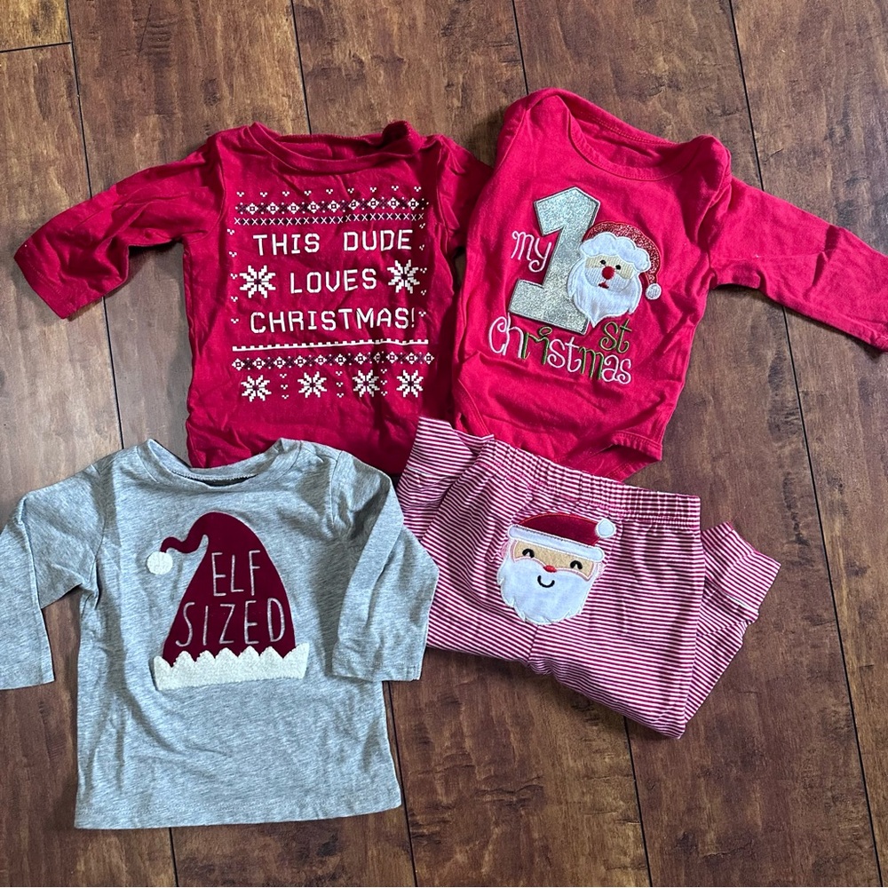 My 1st first christmas / holiday outfit bundle : 3-6 months - Picture 1 of 1